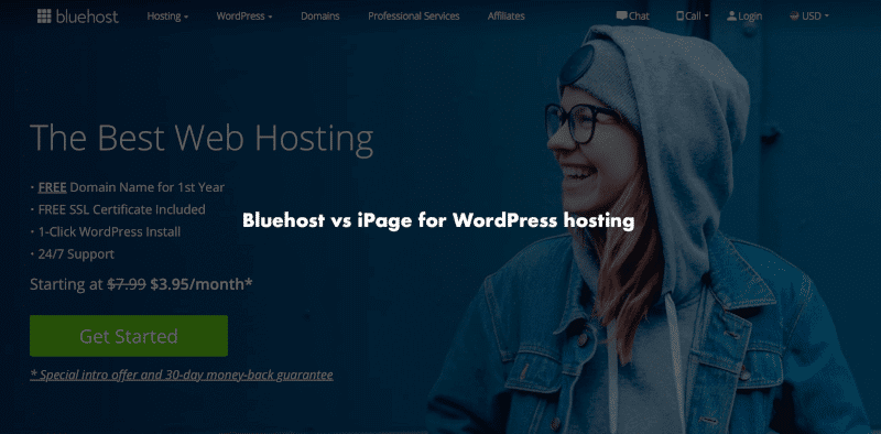 Bluehost vs iPage for WordPress hosting