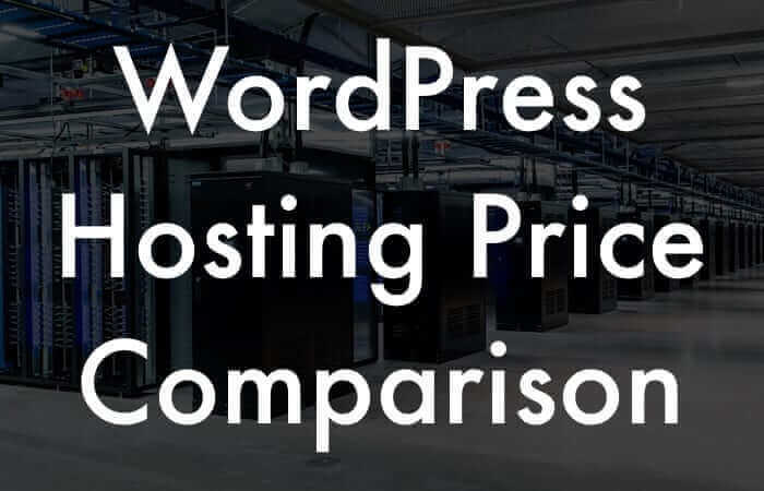 Wordpress Hosting Price Wordpress Hosting Prices: How Much Does It Cost ...