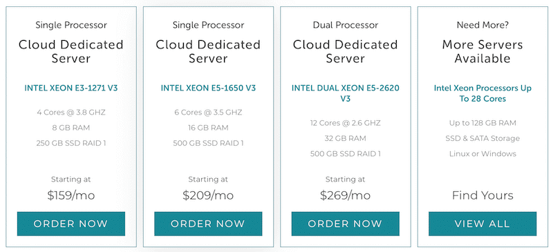 Cloud Dedicated Servers