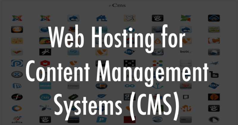 Content Management System hosting
