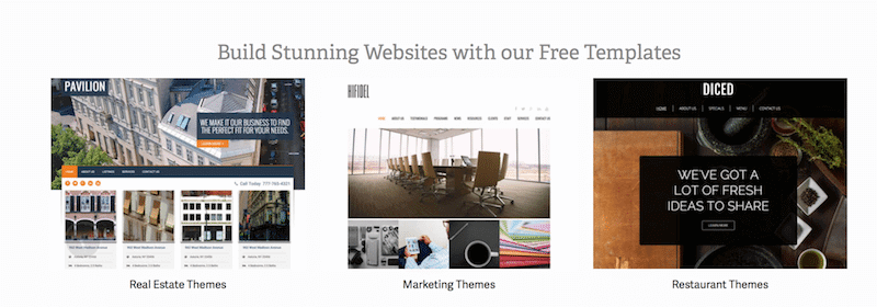 Website Hosting with Templates