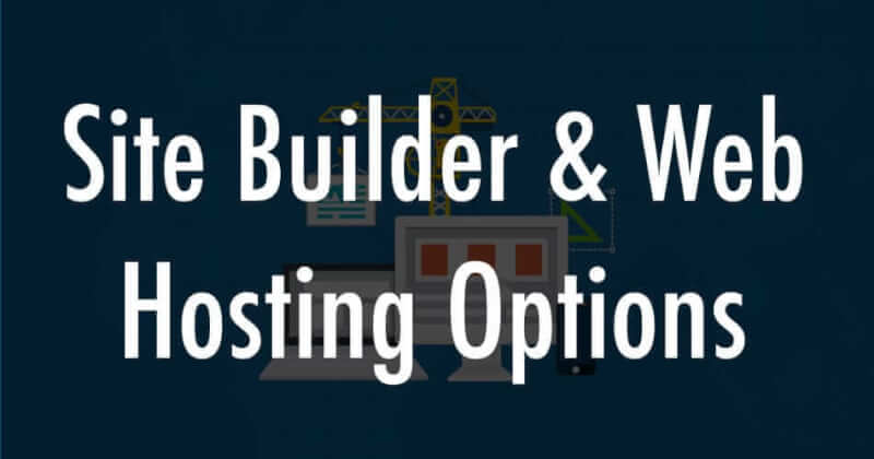 Website builder and hosting services